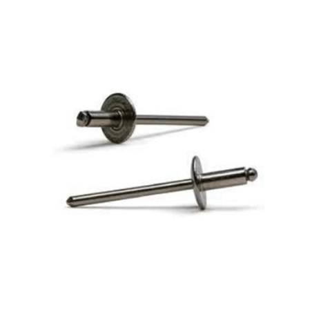 Remache Standardr de cabeza ancha de acero inoxidable A2 4,8X20 MM BRALO
