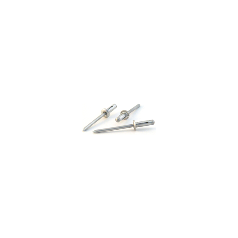 Remache Trébol Aluminio Cabeza Biselada 4,8x20,5mm BRALO