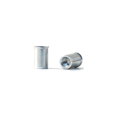 BRALO M5 Flat Steel Nut Fine Head Open Bottom