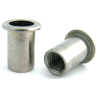 BRALO Nut M8 Stainless Steel A2 Smooth with Wide Head Open Bottom