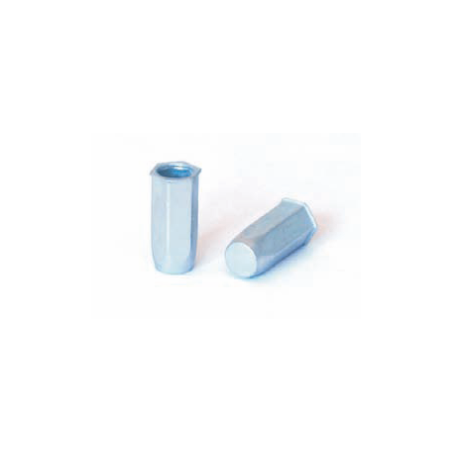 BRALO Hexagonal Steel Nut M6 Fine Head Fine Bottom 8,95MM