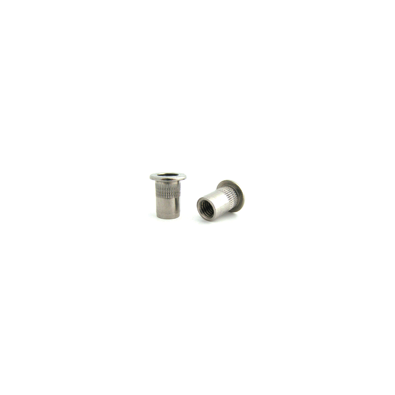 BRALO Stainless Steel Grooved Nut M10 Wide Head 19x13 Open Bottom BRALO Stainless Steel Grooved Nut M10 Wide Head 19x13 Open Bottom