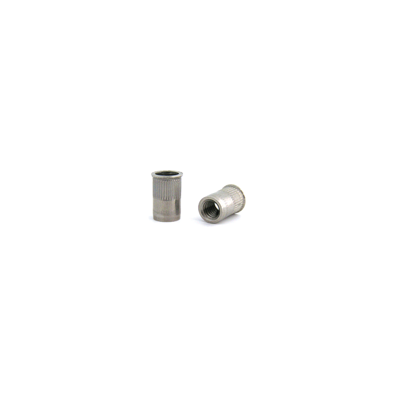 BRALO Stainless Steel Nut A2 M5 Fine Head Fine Bottom Open Ended