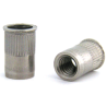 BRALO Stainless Steel Nut A2 M5 Fine Head Fine Bottom Open Ended