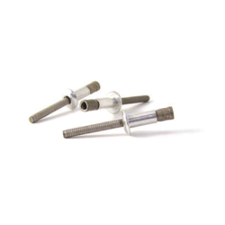Rebite Hardlock Cabeça Boleada Alumínio/Alumínio 6,5x14mm BRALO