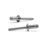 Rebite Hardlock Cabeça Boleada Alumínio/Alumínio 6,5x14mm BRALO