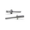 Rebite Hardlock Cabeça Boleada Alumínio/Alumínio 6,5x20mm BRALO