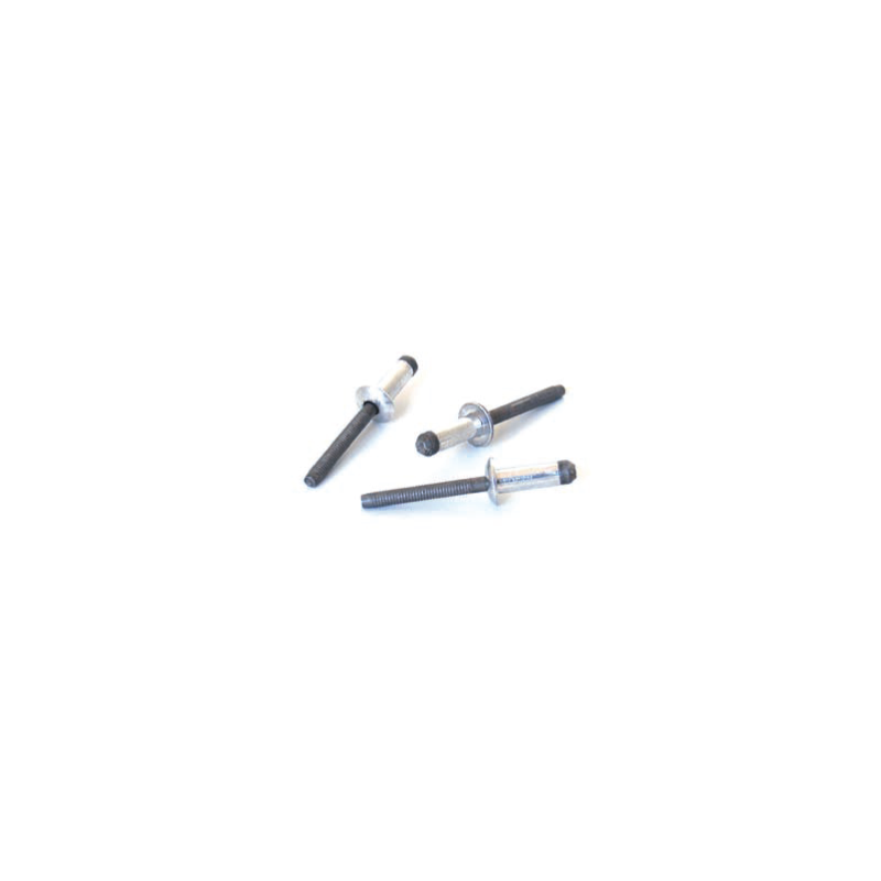 Rebite Hardlock Cabeça Boleada Alumínio/Alumínio 6,4x14mm BRALO Rebite Hardlock Cabeça Boleada Alumínio/Alumínio 6,4x14mm BRALO
