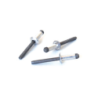 Rebite Hardlock Cabeça Boleada Alumínio/Alumínio 6,4x14mm BRALO