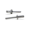 Rebite Hardlock Cabeça Boleada Alumínio/Alumínio 6,4x14mm BRALO