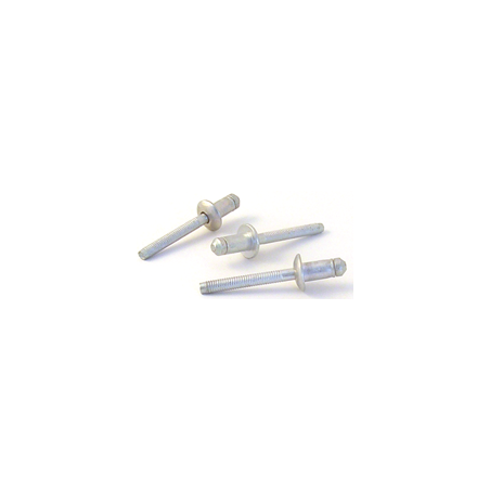 BRALO Steel Hardlock Rivet with a rounded head 6,4X10,5