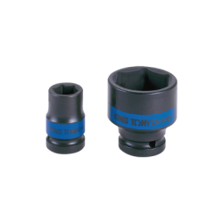 KING TONY 3/4” DR. Metric Standard Impact Socket Internal Hexagon 27 mm