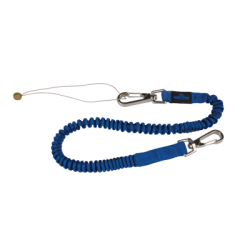 KING TONY 2 Lock Snaps Retractable Tool Lanyard