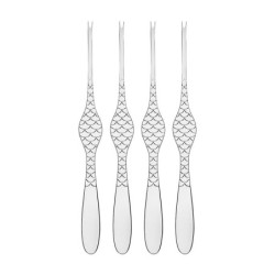 Set of 4 Shellfish Forks - Colombina fish