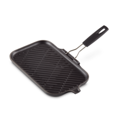 Rectangular Grill Handle Silicone Black - Classic