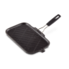 Rectangular Grill Handle Silicone Black - Classic