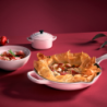 Round Skillet Shell Pink 23cm