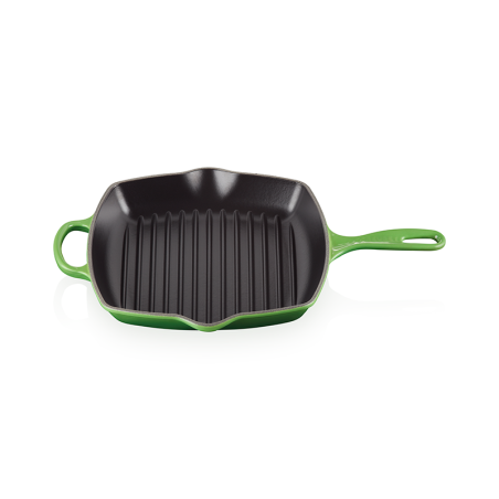 Cast Iron Square Grillit 26cm - Bamboo