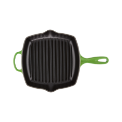 Cast Iron Square Grillit 26cm - Bamboo