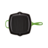 Cast Iron Square Grillit 26cm - Bamboo