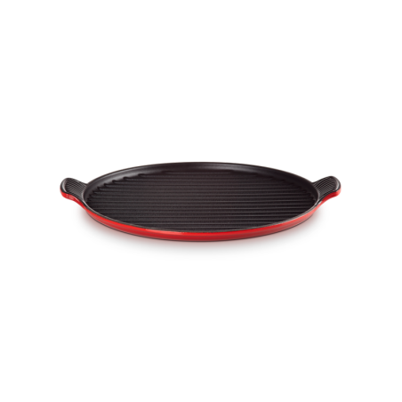 Ribbed Bistro Griddle 32cm Cerise