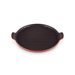 Ribbed Bistro Griddle 32cm Cerise