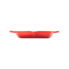 Cast Iron Deep Square Grill 30cm Cerise