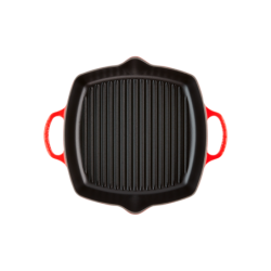 Grelhador Alto Quadrado 30cm Cereja