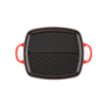Shallow Rectangular Grill 30cm Cerise