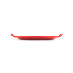 Shallow Rectangular Grill 30cm Cerise