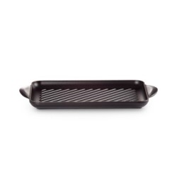 Grelha Retangular 32cm Preto - Clássica