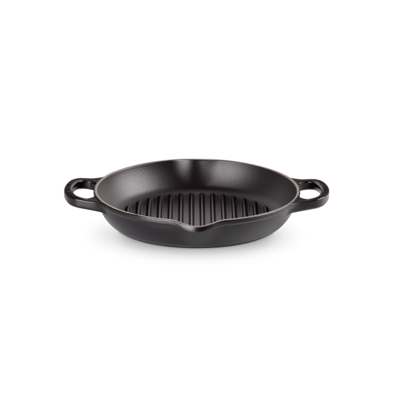 Deep Round Grill 25cm Black