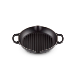 Deep Round Grill 25cm Black