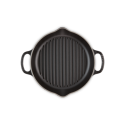 Deep Round Grill 25cm Black