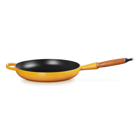 Low Frying Pan Wooden Handle Nectar 28cm - Signature