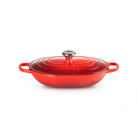 Cacerola Oblong Baja 31cm Cereza