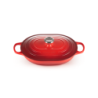 Cast Iron Oblong Casserole 31cm Cerise