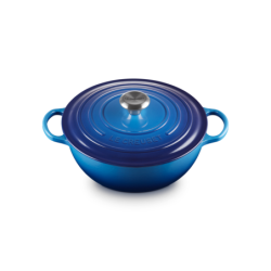 Cast Iron Soup Pot 26cm - Azure