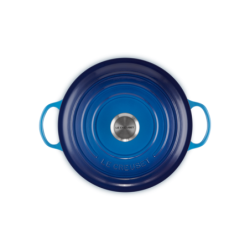 Cast Iron Soup Pot 26cm - Azure