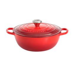 Caçarola Marmita de Ferro Fundido 32cm Cereja