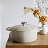 Tacho Cocotte Redonda 22cm Merengue - Evolution
