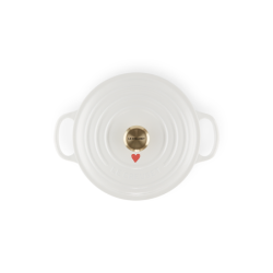 Cocotte Redonda com Corações 22cm - L'Amour