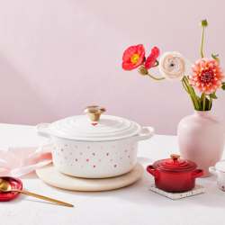 Cocotte Redonda com Corações 22cm - L'Amour