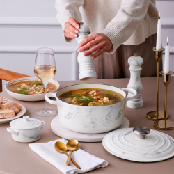 Cocotte Redonda 24cm Marble - Evolution