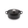 Cocotte Oval 27cm Negro Mate - Evolution