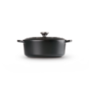 Cocotte Oval 27cm Preto Mate - Evolution