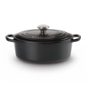 Cocotte Oval 40cm Negro Mate - Evolution