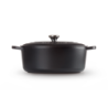Cocotte Oval 40cm Negro Mate - Evolution