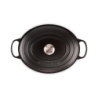 Cocotte Oval 40cm Negro Mate - Evolution