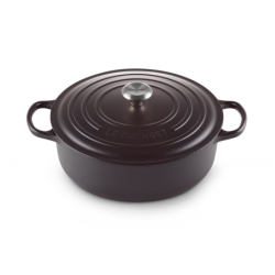 Cocotte Risotto Redonda 30cm Preto Mate